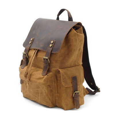 Waxed Canvas Backpack | LATVIA - HUNTING CASE