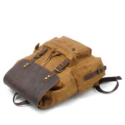 Waxed Canvas Backpack | LATVIA - HUNTING CASE