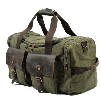 Vintage Weekender Duffle Bag Functional & Lightweight - HUNTING CASE