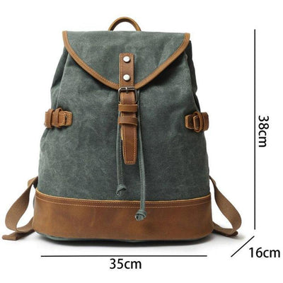 Versatile Women’s Canvas Backpack for Work and Play - HUNTING CASE