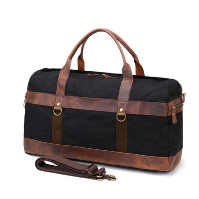 Men's Waxed Canvas Weekender Bag