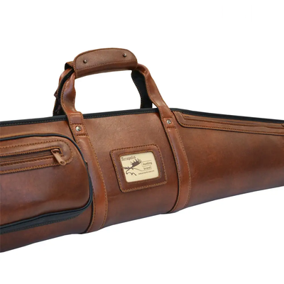 handmade leather rifle case