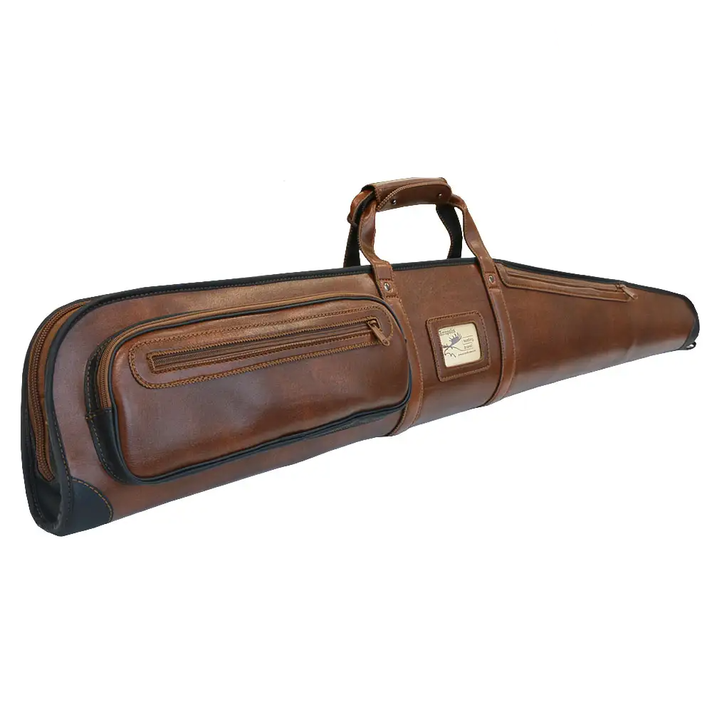 vintage leather gun case