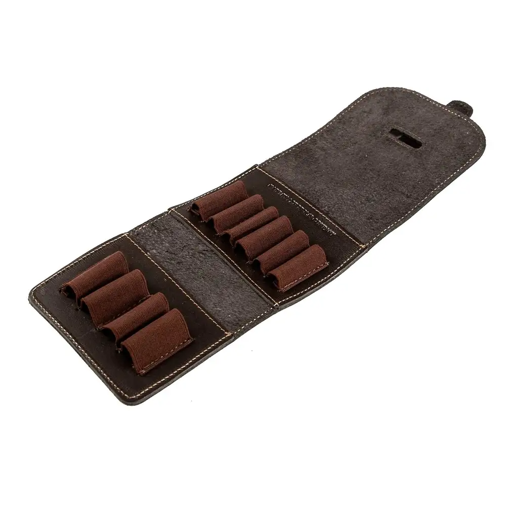 Hunter Leather Shooting Bag Pouch - Pouch For Any Cartridge - HUNTING CASE