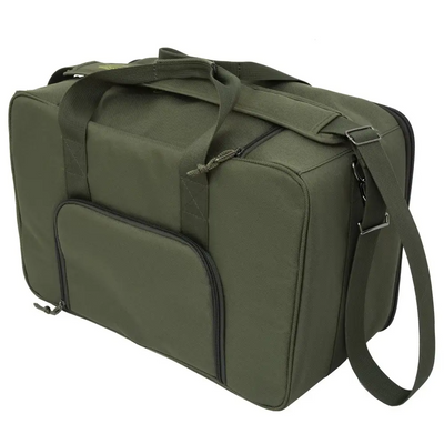Khaki Bag for Fishing on Feeder and Bologna Rods for Fisherman - HUNTING CASE