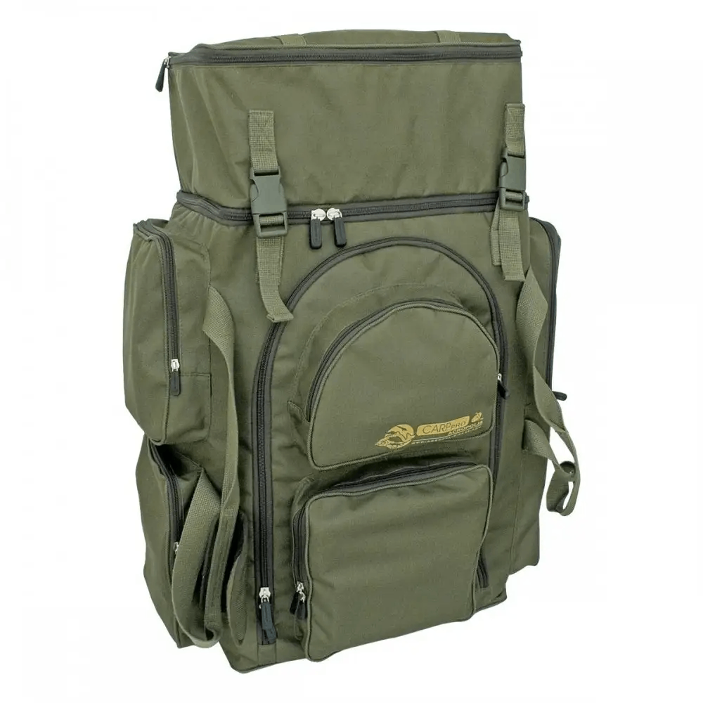 Khaki Waterproof Universal Fishing Backpack - Fisherman Ammo
