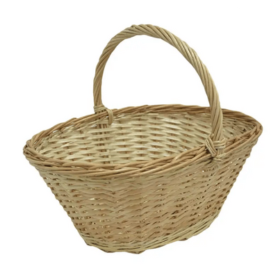 basket for mushroom hunting