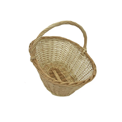 wicker mushroom basket