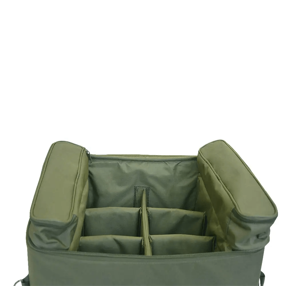 Universal Carp Fishing Bag in Khaki Color without Boxes - HUNTING CASE